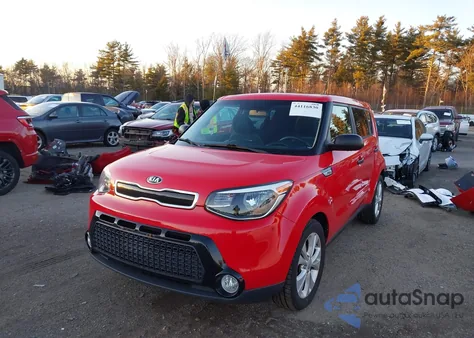 2016 Kia Soul + from USA, damaged, VIN KNDJP3A51G7843220